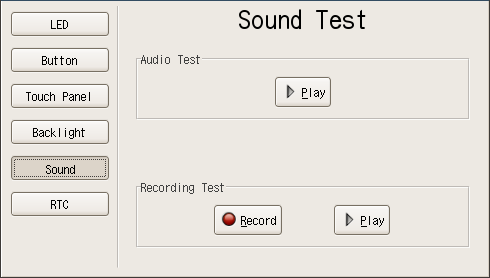 Function Tests - Sound