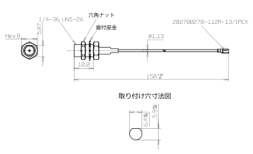 アンテナケーブル形状