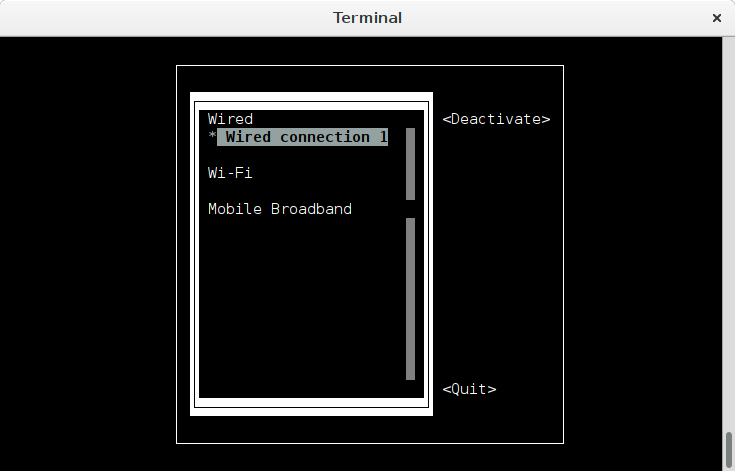 ConnectionをActivateする