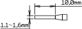 棒端子のサイズ