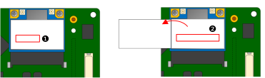 WLAN+BTコンボモジュールの認証マーク(AEH-AR9462)